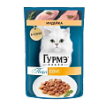 Корм для животных Гурмэ, Перл, 85 г, для взрослых кошек, кусочки в соусе, индейка, пауч