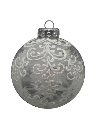 Елочный шар Воздушный, 8 см, в подарочной упаковке, КУ-80-224248