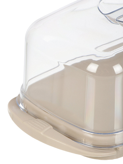 Масленка пластик, 18х9.5х6.5 см, крышка пластик, латте, Sugar&amp;Spice, Vanilla, SE145112005