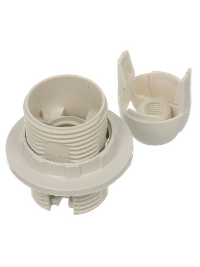 Патрон E14, люстровый, UNIVersal, термопластик, 2А, 250В, индивидуальная упаковка