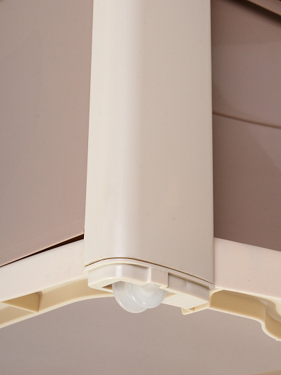 Комод 4 ящика, Колорит, 56х39х81 см, бежевый, широкий, М8759, Альтернатива