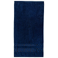 Полотенце банное 50х90 см, 100% хлопок, 500 г/м2, Мыльные пузыри, темно-синее, Турция - фото 2