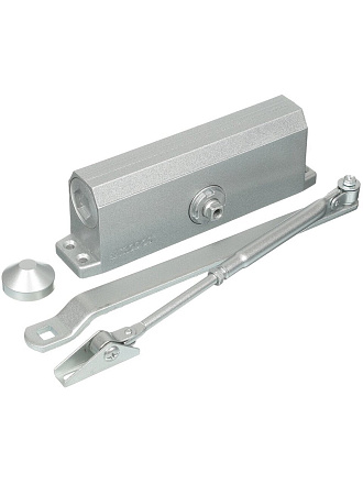 Доводчик дверной Trodos, TD-150, -35°C + 60°C °C, до 150 кг, серебряный, 272021