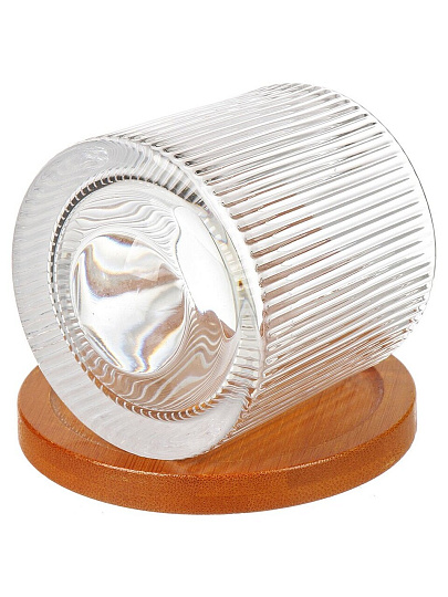 Стакан для виски 370 мл, стекло, Грани, на подставке, Танцующий, в подарочной упаковке, Y4-9703