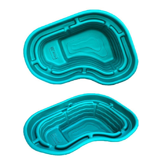 Пруд садовый декоративный Байкал, 300 л, зеленый, Полимерлист