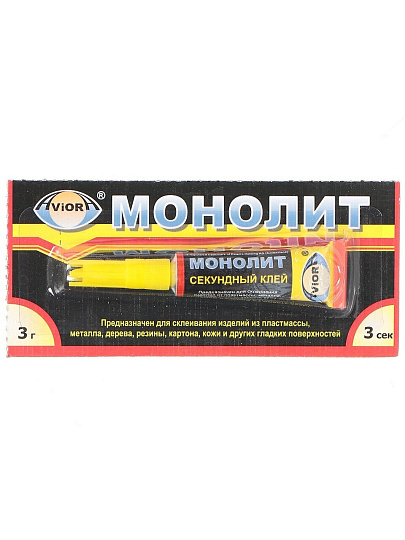 Клей Aviora, универсальный, однокомпонентный, 3 г, 403-001, Монолит