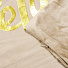 Чехол на подушку Золотые буквы, 100% полиэстер, 43 х 43 см, бежевый, бархат, Y9-151 - фото 2