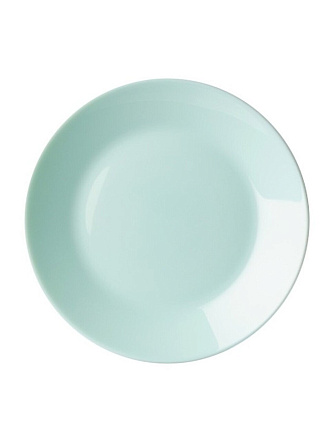 Тарелка десертная, стеклокерамика, 18 см, круглая, Lillie Turquoise, Luminarc, Q6430, бирюза