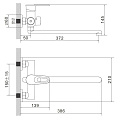 Смеситель для ванны, Эверест, с картриджем, зеленый, B22-274E - фото 2