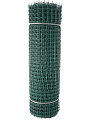 Сетка садовая пластмасса, ячейка 33 х 33 мм, квадратная, 100х2000 см, зеленая, Профи