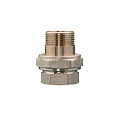 Американка прямая 3/4&amp;quot;, никель, внешняя резьба, РМС - фото 2