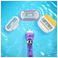Сменные кассеты для бритв Gillette, Venus Swirl, для женщин, 2 шт, VNS-81534303 - фото 6