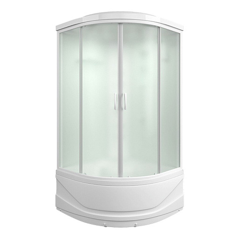 Душевая кабина 100х100х215 см, Mirwell, MR3510TP-C3-RUS