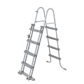 Бассейн каркасный Bestway, 488х122 см, Steel Pro Max, 5612Z, фильтр-насос, лестница, тент, 19480 л - фото 4