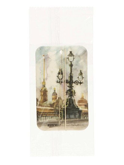 Ароматизатор воздуха в машину подвесной, сухой, Runway, Кофе-ваниль, “СПБ”, RW6221