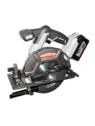 Электропила циркулярная, аккумуляторная, Интерскол, ДПА-165/18В, 1200 Вт, Li-ion, 4 А.ч, 18 В, 1 акк, 41 мм, 5000 об/мин, 577.4.1.70
