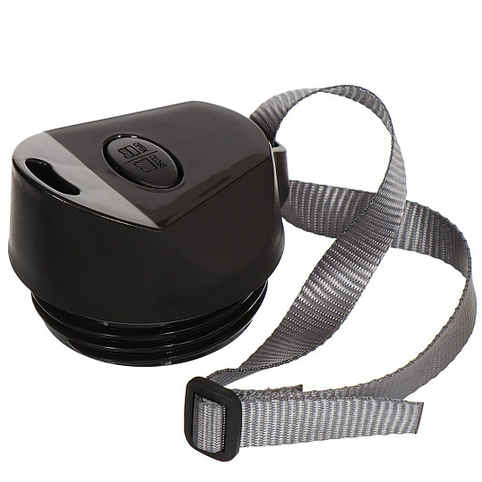 Термокружка нержавеющая сталь, пластик, 0.48 л, Kamille, колба нержавеющая сталь, с ремешком, с TPR-вставкая, в ассортименте, 2051