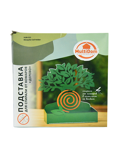 Подставка под спираль от комаров, Мультидом, Дерево