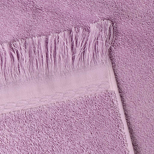 Полотенце банное 50х90 см, 100% хлопок, 562 г/м2, Gul Jacquard, Anilsan, лиловое, Турция, 30655090