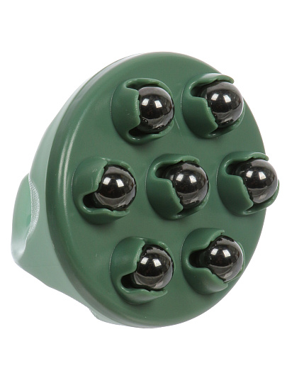 Массажер антицеллюлитный, 10х9х8 см, ABS пластик, магнит, в ассортименте, SilaPro, 192-012