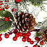 Венок рождественский 36 см, с ягодами, SYHHA-0823036 - фото 2
