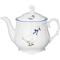 Чайник рококо &amp;quot;гуси&amp;quot; 1,1 л, 676-045