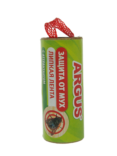 Инсектицид от мух, лента липкая, с аттрактантом, Argus
