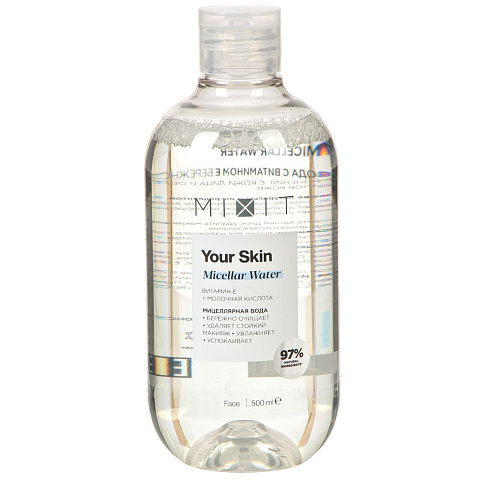 Мицеллярная вода Mixit Your Skin, с витамином Е, 500 мл