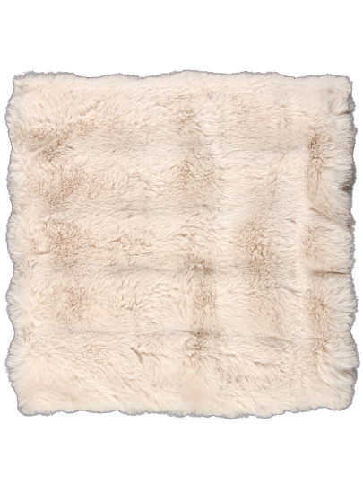 Наволочка декоративная Кролик, 100% полиэстер, 45 х 45 см, светло-бежевая, A130054