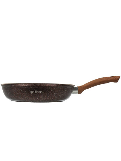 Сковорода алюминий, 28 см, антипригарное покрытие, Kukmara, Granit Ultra Red Induction, индукция, сгаи280а