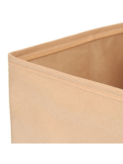 Кофр для хранения вещей, 2 секции, с крышкой, 60х30х20 см, спанбонд, с молнией, в ассортименте, П-121-603020