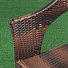 Мебель садовая Тиффани, стол, 60х60х67 см, 2 кресла, 100 кг, кресло - 68х60х78 см, C010056 - фото 4