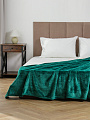 Плед евро, 200х220 см, велсофт жаккард, 100% полиэстер, Silvano, Ромб, зеленый, ST-330 - фото 3