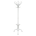 Вешалка-стойка 62х62х189 см, ЗМИ, металл, 35 кг, Тюльпан, ВНП 13 Б, белая