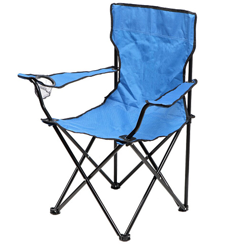 Стул-кресло 41х52х81 см, синее, ткань, с сумкой-чехлом, 110 кг, Y6-1985