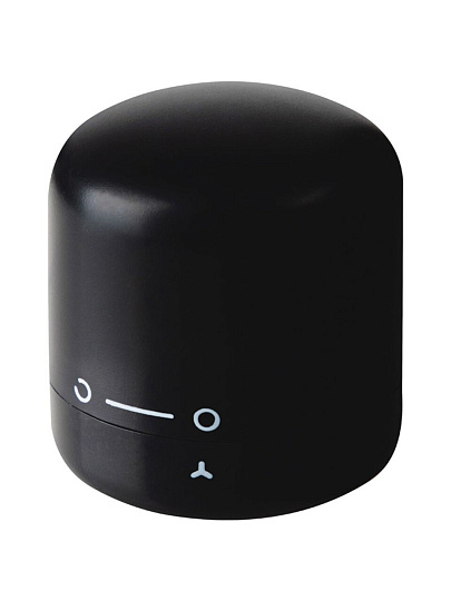 Пробка для вина, пластик, 3.9х4 см, черная, Mallony, Sommelier, 108291