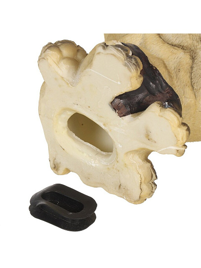 Копилка Бульдог в очках, 13 см, полистоун, Y6-10534