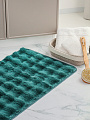 Коврик для ванной, 0.5х0.8 м, полиэстер, сине-зеленый, Silvano, Ангора, Y4-11477 - фото 2
