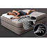 Кровать надувная Intex, 203х152х51 см, 64446, насос встроенный, электрический, флокированная, особопрочная, 273 кг - фото 4
