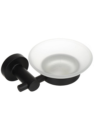 Мыльница настенная, металл, 16х8х5 см, с держателем, Y9-049