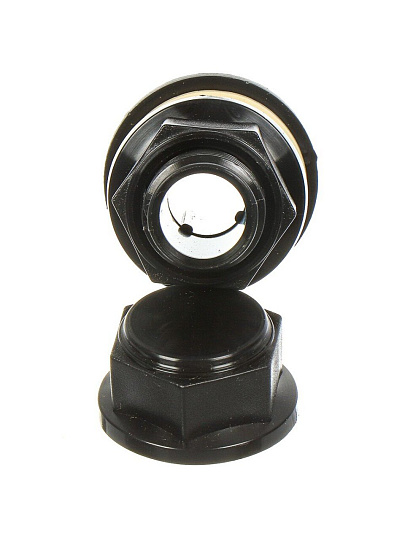 Отвод из бака 53х37.5 мм, пластик, Исток, ОБ-15Н