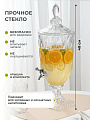 Лимонадница стекло, 3 л, 48 см, Y4-3634-2 - фото 2
