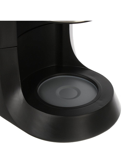 Кофеварка электрическая, капельная, металл, пластик, 1.2 л, Sakura, 700 Вт, черная, SA-6117BK