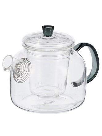 Чайник заварочный стекло, 0.7 л, с ситечком, Werner, Fresco, 51894
