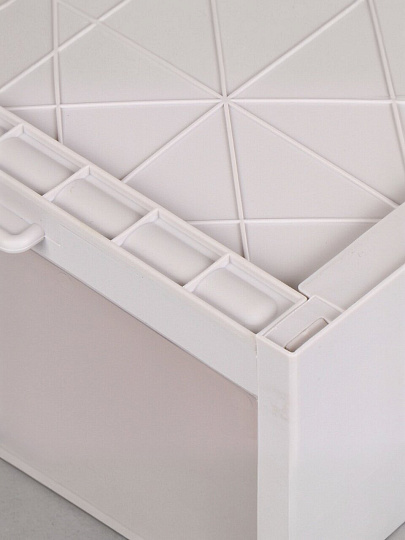 Контейнер для хранения обуви, 15.8х25х35 см, серый, Y4-6463