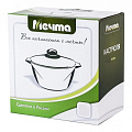 Кастрюля алюминий, антипригарное покрытие, 2 л, с крышкой, крышка стекло, Мечта, Гранит black, 42802 - фото 8