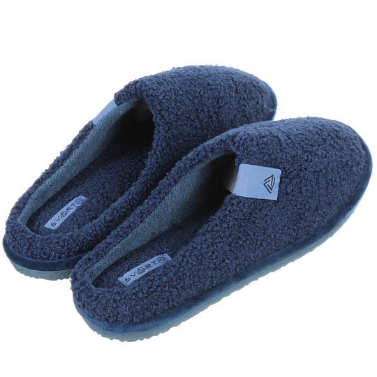Тапки для мужчин, текстиль, синие, р. 42, закрытые, J2023-06