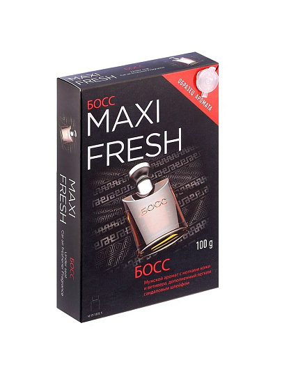 Ароматизатор в машину под сиденье, Maxi Fresh, Босс, 45568