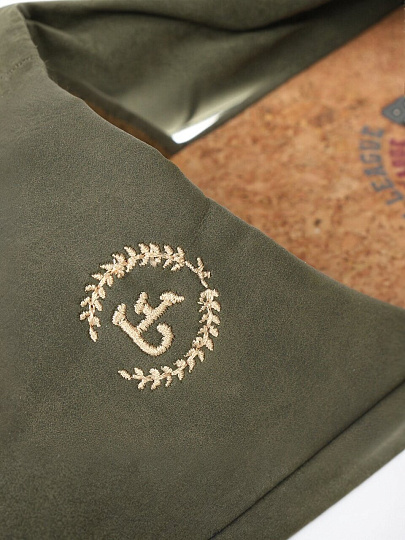 Тапки для мужчин, хаки, р. 41, открытые, Forio, 124-23083-АТ-КФ