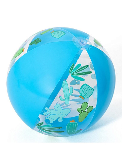Мяч надувной, 51 см, в ассортименте, 20", Bestway, Дизайнерский, 31036
